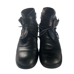 Vintage Guess Belt Strap Ankle Boot